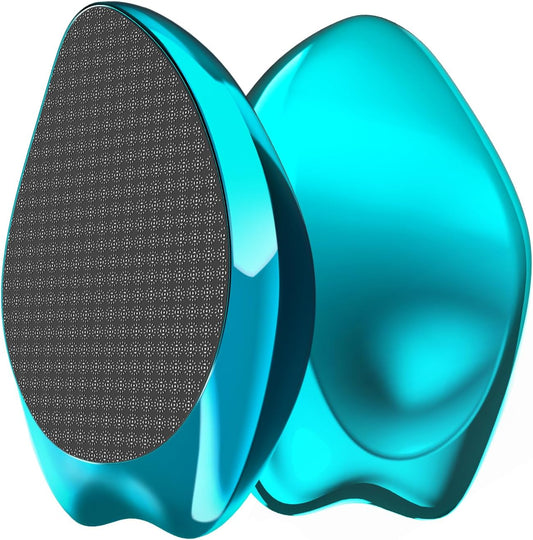 2In1 Nano Glas Hornhautentferner,Hochwirksame Hornhaut Entfernung Für Nass&Trocken Füsse,Professionelle Hornhautfeile Hornhautraspel Zur Fußpflege Sicher&Schnell Hornhautentfernung (Blau)
