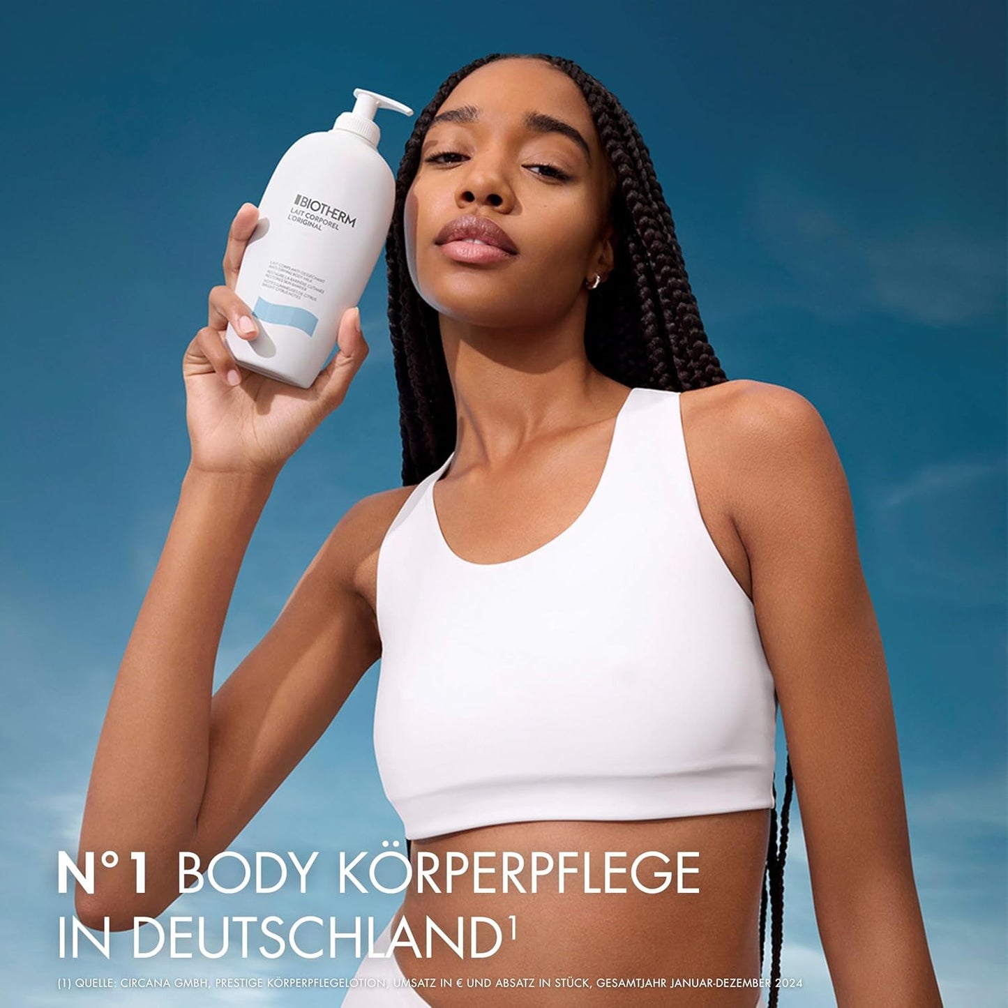 Biotherm Lait Corporel L'Original, Feuchtigkeitsspendende Körperlotion Mit Life Plankton Für Geschmeidige Haut, Sanfte Körperpflege Mit Zartem Duft, Bodylotion Für Hydratisierte Haut
